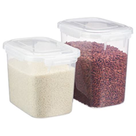 The lids are easy to open and reseal, protecting your dry goods and extending their shelf life. Smart Locks Keep Boxes Bulk Food Storage Reviews | The ...