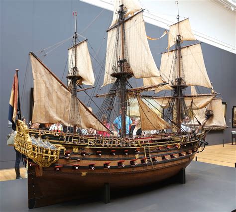 Model Of The 74 Gun Ship William Rex 1698 Rijksmuseum Amsterdam