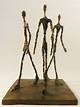 Alberto Giacometti "Three Men Walking" Bronze Sculpture : Lot 76