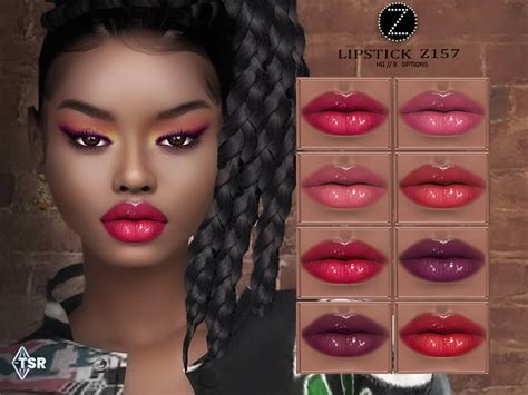 The Sims 4 Lipstick Z157 By Zenx At Tsr The Sims Game