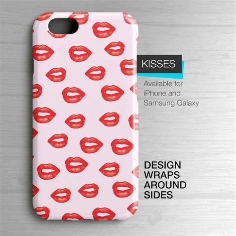 Kiss Pattern Iphone 6 Case Kiss Pattern Sublimated Samsung Galaxy Case Kiss Pattern