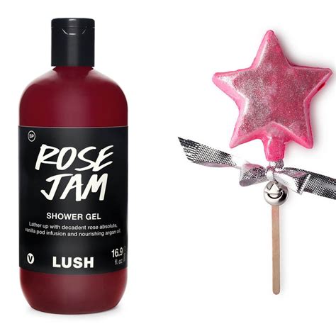 Lush Cosmetics Holiday Collection Features The Iconic Rose Jam Shower