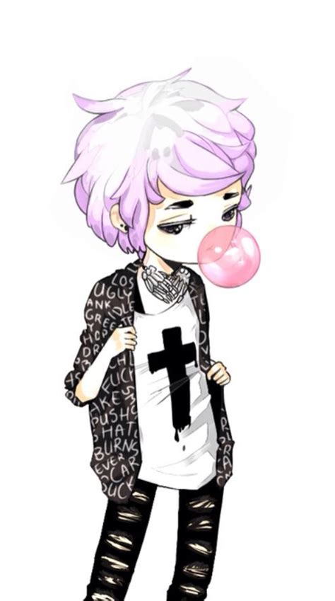 Kawaii Pastel Goth Anime Boy Beautiful Things Pinterest Pastel Goth And Anime