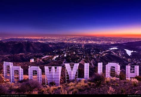 Hollywood Sign Sunset Pic By Paulreiffer Cityscape Photography Aerial