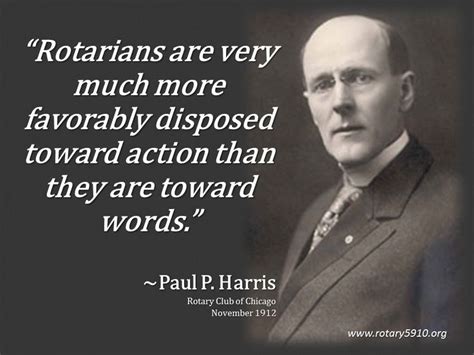 Any person, any nation, can apply it by displacing negative hatred and fear with. Paul Harris #quote | Rotary International | Pinterest | Quotes and Presidents