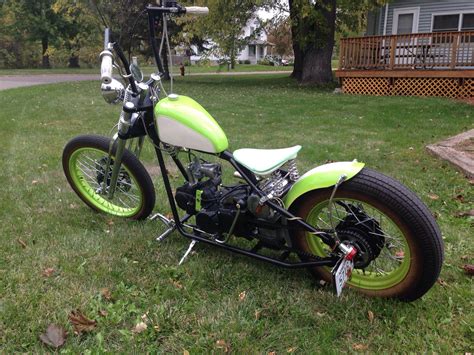 My Kikker 5150 125cc Custom Painted Bobber Motorcycle Pinturas De