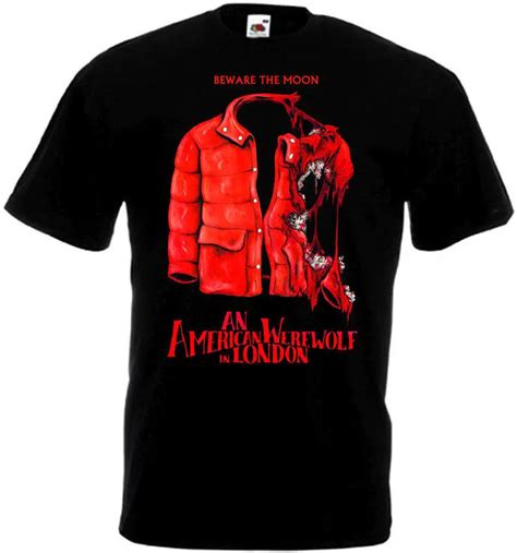An American Werewolf In London T Shirt Black Movie Poster All Sizes S