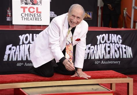 Mel Brooks Wore A Prosthetic Sixth Finger For His Handprint On The Hollywood Walk Of Fame