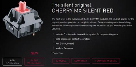 Learn why mechanical keyboards are so great, and what switches are right for different games. Cherry MX silent key switches launched marketwide ...