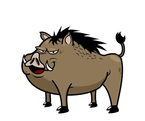 Wild Boar Clipart Black And White Royalty Free Rf Clipart Of Boars