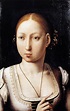 Johanna die Wahnsinnige (Portrait of Joan the Mad), c. 1496-1500 by ...