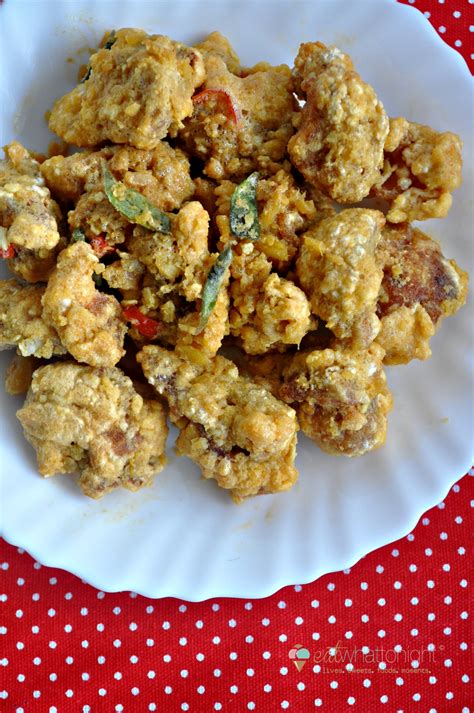 Coming back to this creamy salted egg yolk chicken from the archives, i had a previous recipe which is the salted yolk yolk chicken which comes off as a dry version and you can find the recipe here. Golden Salted Egg Yolk Chicken - Eat What Tonight