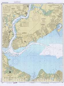 Historic Nautical Map Raritan Bay And Southern Part Of Arthur Kill