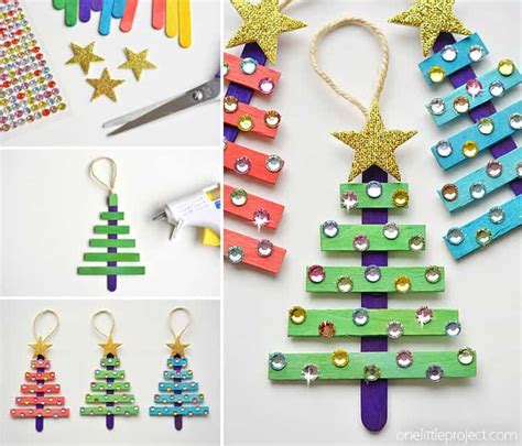 15 Cute Christmas Crafts Using Popsicle Sticks
