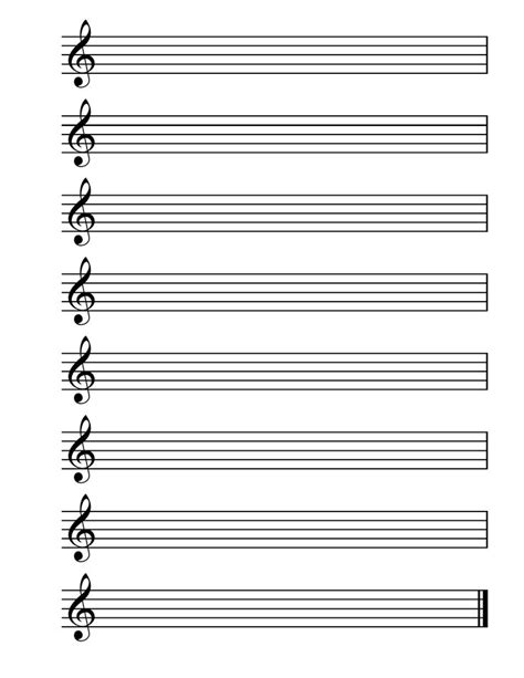 Check out our printable samples, and pick. Blank staff paper to print and share with your students. For more free music teaching resources ...