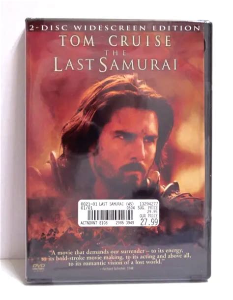 the last samurai dvd 2004 widescreen edition 2 disc set sealed 5 00 picclick