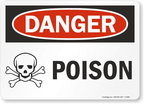Toxic Chemicals Signs Ototoxicant Chemicals Safety Signs