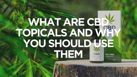 What Are Cbd Topicals And Why You Should Use Them Apotheca