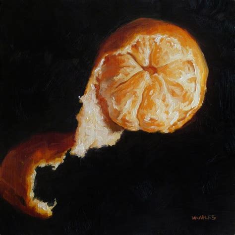 Michael Naples Unravelled Food Painting Still Life Fruit Still