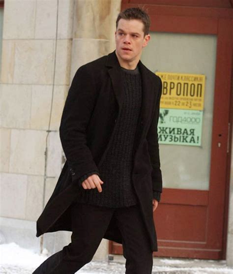 Jason Bourne Coat Matt Damon The Bourne Supremacy Coat