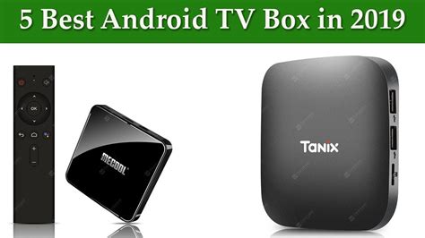 5 Best Android Tv Box In 2019 Youtube