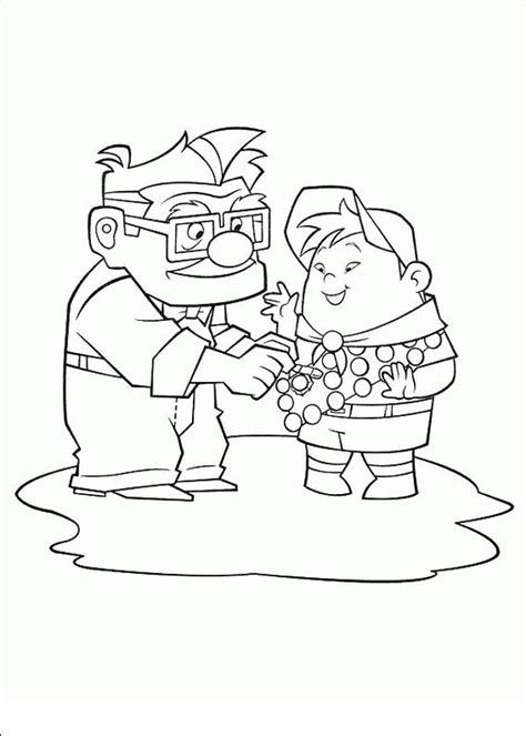 Free Ups Coloring Page Up Coloring Pages