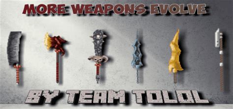 More Weapon Evolve Add On 112 Mcpe Addonsmcpe Mods And Addons