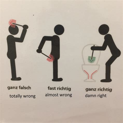 How To Use The Toilet Brush Rfunnysigns