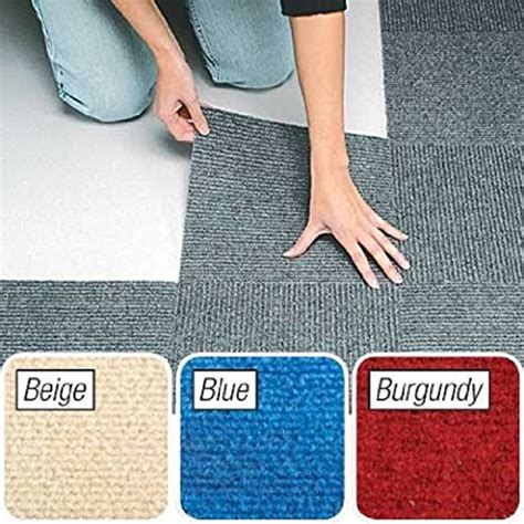 Shop from the world's largest selection and best deals for carpet tiles. Peel and Stick Burgundy Berber Carpet Tiles 12"x12" Set of 10 By Jumbl 50%OFF - chiencong.com