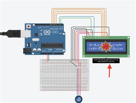 Arduino Uno How To Limit Backlight Led Current In 16x2 Lcd Arduino
