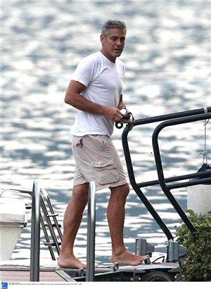 George Clooney George Clooney Barefoot Men George