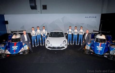 Alpine Introduces Latest A460 Prototype Race Car For 2016 Wec Season