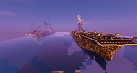 Map Warships Battles Minecraft Map