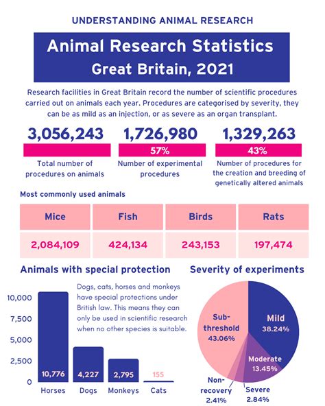 Animal Research Statistics For Great Britain 2021 Understanding