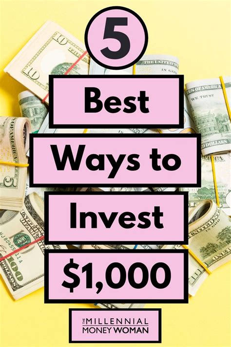 5 Best Ways To Invest Money Best Way To Invest Investing Millennial