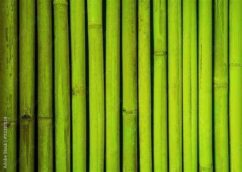 Green Bamboo Fence Texture Bamboo Background Texture Background