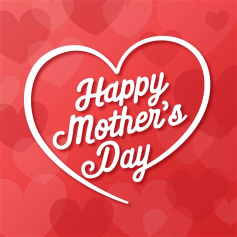 Happy Mothers Day Card 194868 Vector Art At Vecteezy
