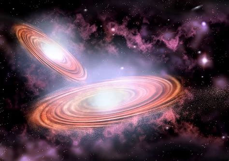 Two Supermassive Black Holes On A Collision Course Could Shake The