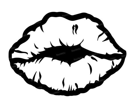 Kiss Lips Svg Bundle Sassy Mouth Png Tattoo Clipart Etsy