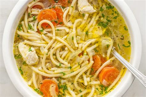 I found reshteh noodles at an iranian grocer near me but linguine would do the job just as well. Where To Get Chicken Noodle Soup Near Me - How Much Does ...