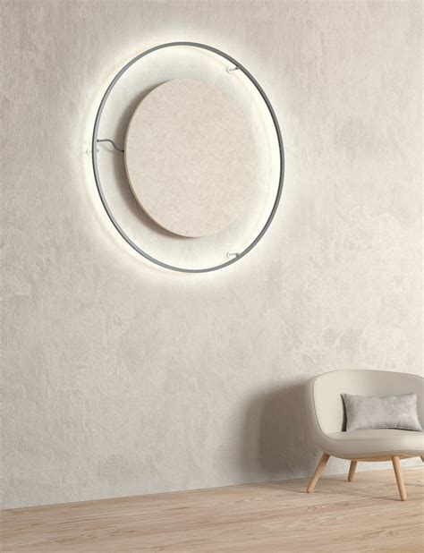 U Light Acoustic Wall Lamp By Axolight Design Timo Ripatti