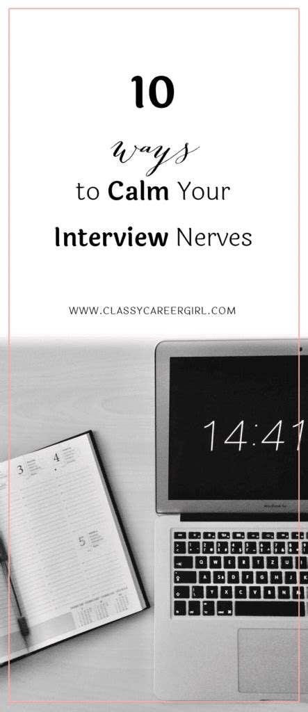 Ways To Calm Your Interview Nerves Classy Career Girl