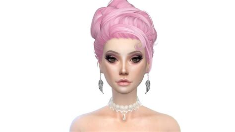 Sims 4 Pink Hair On Tumblr