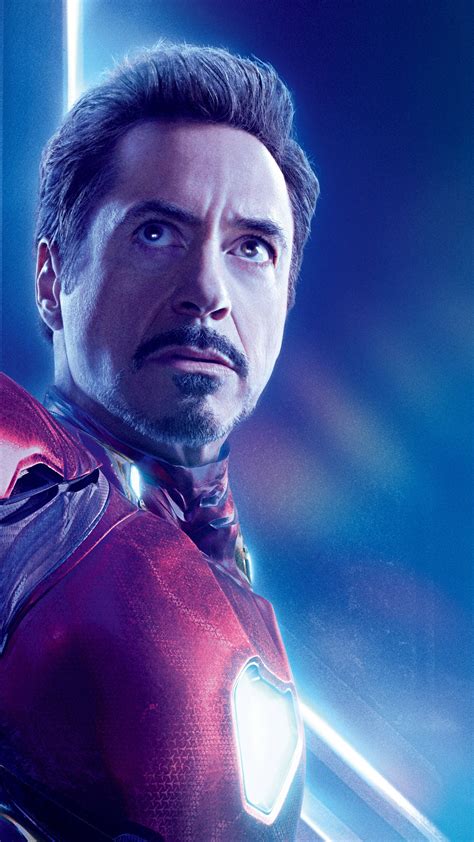 Download Marvel Iphone Iron Man Tony Stark Portrait Wallpaper