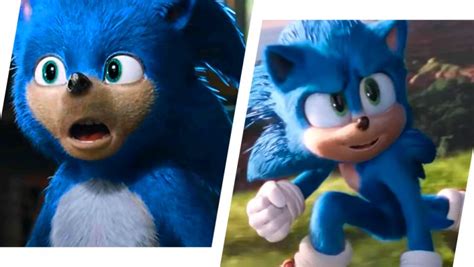 Sonic The Hedgehog Trailer Old Vs New Side By Side Comparison