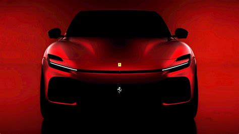 Ferrari Purosangue Suv Partially Revealed In First Official Teaser