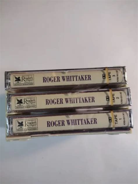 Roger Whittaker His Greatest Hits And Finest Performances Cassette Tape