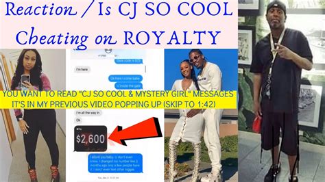 Reaction Is Cj So Cool If Cheating On Royalty “i Dont Believe It