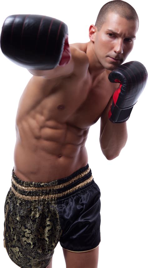 Man Boxing Png Image