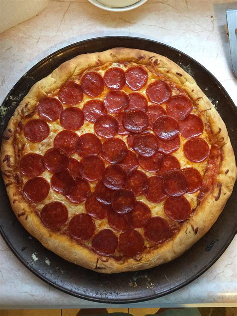 [homemade] Pepperoni Pizza R Food